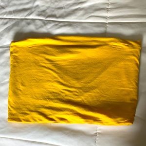 Medium yellow tube top